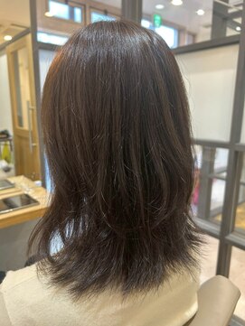 ヘア ルーナ バイ アプリーレ(hair lune by Aprire) 大人かわいい小顔美シルエットネオウルフ30代40代50代