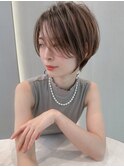 ミニウルフレイヤーカット顔周りカット前髪カットショート錦糸町