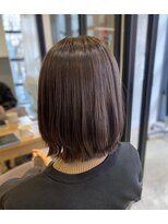 ニカイ(2F)&nbsp;アッシュカラー/ラベンダーアッシュ/ミディアムボブ