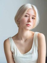 シェル 国分寺(shell) くびレイヤーエモージュグレージュカラーくびれショート/国分寺