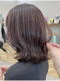20代～50代☆くびれウルフヘアカット☆ピンクパープル本厚木