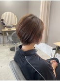 ショートスタイルでスッキリと