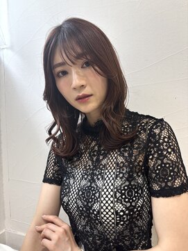 クラン(Chlan) 韓国風コテ巻き顔まわりレイヤー