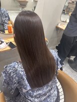 シカ 神戸三宮元町店(Cica)&nbsp;マロンベージュ　秋カラー　髪質改善　三宮