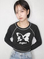 バース(BIRTH)&nbsp;ショート＆ボブ【BIRTH】天神駅5分　黒髪丸みボブ4