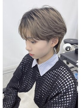 デュー 栄(DEW) 【DEW】ニュアンスパーマ/ブリーチ/センターパート