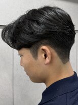 ニコ トウキョウ ロジック(nico TOKYO Logic) メンズセンターパートニュアンスパーマフェザーパーマ