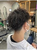 【武石】ツーブロックアップバンクショート×ツイスパ