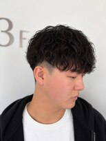 バランス ヘアーデザイン(BALANCE hair design)&nbsp;無造作スパイラル×刈り上げマッシュ