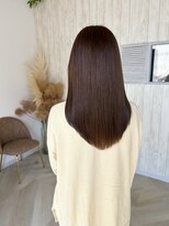 ルヴェール 北方店(LeVert)&nbsp;ヘーゼルブラウン/髪質改善oggiottoトリートメント