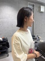 ヘアールーム プリズム(Hair room Prism)&nbsp;切りっぱなしbobストレート【池袋西口/要町】