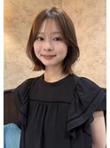 ◆【しなる】髪質改善/大人ガーリー/ダークアッシュ/ボブ70