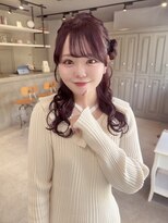 カシュカシュ 表参道(cache cache)&nbsp;表参道ヘアメ　アイドルヘア　くるみちゃんヘア