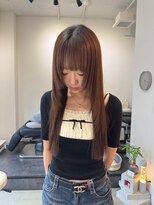 イミュー(iimu)&nbsp;ロングレイヤー／彩デザインカット／姫カット