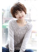 ヘアアンドライフシー(HAIR&LIFE C)&nbsp;【HAIR&LIFE C】ひし形マッシュシルエット☆エアリーショート 1