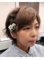 アミューズ(amuse)&nbsp;結婚式ヘアアレンジbyカットハウスアン