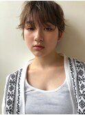 無造作ショートヘア
