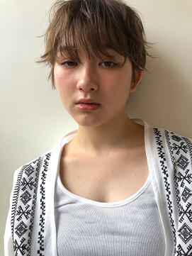 ガレージ バイ グリーン 原宿 表参道(Garage by green) 無造作ショートヘア