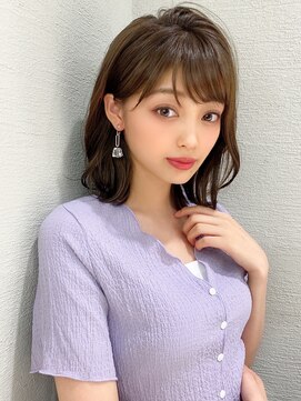 アフロート エル 錦糸町(AFLOAT L) LallYou【錦糸町】ベージュカラーネオウルフウェーブパーマ