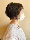 【手ぐしで収まるエアリーショートBOB】