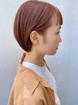 コカブ 本山(KOCHAB)&nbsp;【KOCHAB】テラコッタベージュ＊前髪あり＊ショート