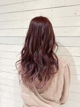 ルノン フィージュ(LUNON fieju) 【LUNON　fieju】グラデーションカラー×淡いピンク感