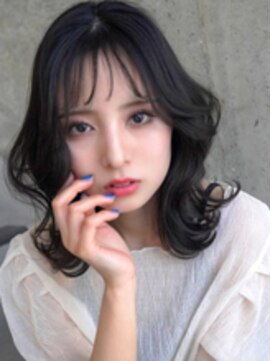 オーバーヘアー 倉敷店(over hair) 【La fith】 ヨシンモリ×シースルーバング韓国風