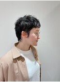 クセを活かした◎ベリーショート