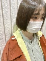 ネオリーブカップ 町田店(Neolive capu)&nbsp;あごラインボブ ＊ ブラウンカラー【neolivecapu町田店】