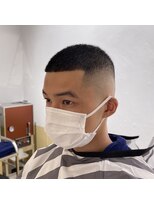 カムレイドフォーライフ(COMRADE 4 LIFE)&nbsp;トップ10mm スキンフェードボウズ　担当松尾