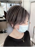 【CORS高崎】ショートヘア バレイヤージュ 透明感