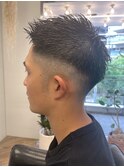 ［toe松山］美容師の切るフェードカット