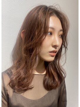 ヒューズ(HUES) ピンクベージュ