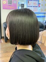 フレンズ 環状通東店(friend's)&nbsp;ナチュラルボブ　ミニボブ　ぷつっとボブ　ぱっつんボブ 12