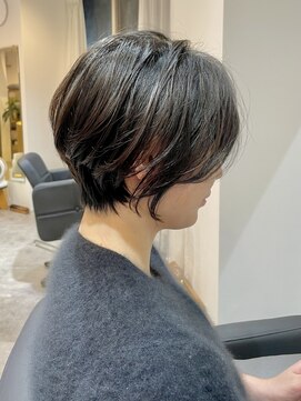 ベンジー 学芸大学店(benji) 横顔が綺麗に見えるショート 学芸大学