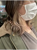 【mily山田】ツヤ感◎ベージュイヤリングカラー
