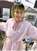 ブリーチカラー/ハイトーン/パーマ/ブリーチなしダブルカラー