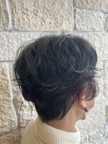 ラピッシュ 新松戸店(Lapish)&nbsp;オーシャングリーン パーマスタイル