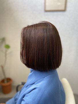 プレデフリュー 北白川本店(PUREE de FLEURS) 10代/20代/30代/40代/ミディアムボブ/ボブ/ミニボブ/ベージュ