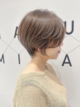 ハルキミナト ジャパン ヨコハマ(HARUKI MINATO japan YOKOHAMA) ★大人ショート★ショート ブラウンベージュナチュラル