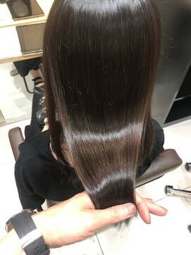 アニュー 北浦和店(ANEW) 《髪質改善》ツヤ感カラー×髪質改善トリートメント