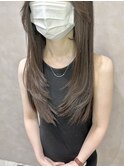髪質改善＊ロングレイヤーグレーベージュ＊美髪【Zina石井】