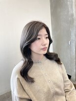 ミルクティーグレージュ