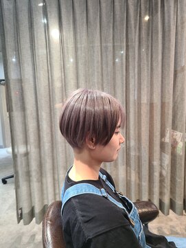 アニュー ヘア アンド ケア(a New hair&care) 大人可愛い丸みボブピンクラベンダーベージュベビーピンク