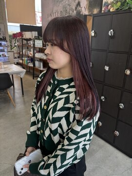 ユナイテッドビューティー 金沢(UNITED BEAUTY) インナーカラー