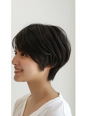 ショートスタイル【松戸・五香・白髪染め・カラー専門店】