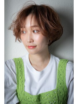 カバーヘア ブリス 大宮西口(COVER HAIR bliss) □透け感ハイトーンカラーエアリーショート315大宮10代20代30代