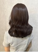 うるおいまとまる髪質ケアTr＋秋色カラー コテ巻きアレンジ#1