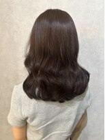 ウィスプ 赤羽店(wisp)&nbsp;うるおいまとまる髪質ケアTr＋秋色カラー コテ巻きアレンジ#1