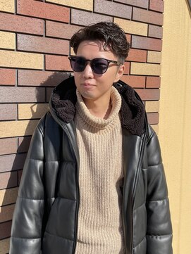 グラット(grAt) 【森】大人短髪パーマ